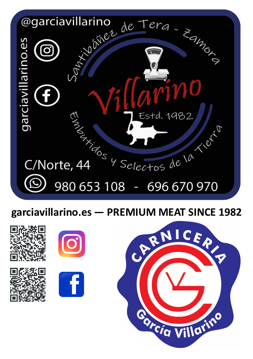 Comprar en Zamora - Carnicería García Villarino – Santibáñez de Tera - Benavente y los Valles